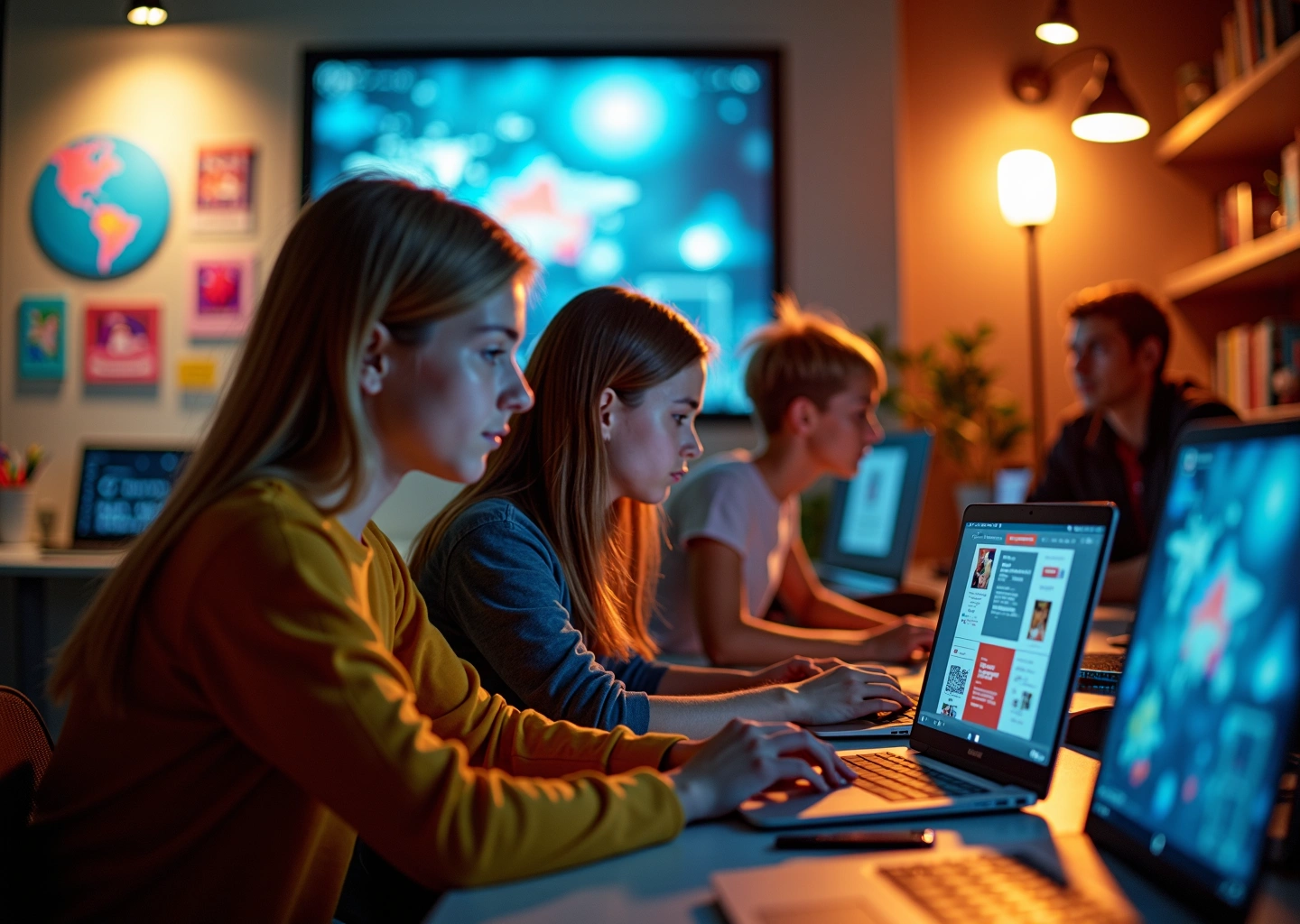 Молодые креативные специалисты в России обучаются цифровым профессиям с помощью русскоязычных YouTube-каналов в современном творческом офисе